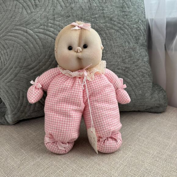 Handmade Vintage‎ Soft Weighted Hands/Feet Baby Doll Set of 6 - Precious Moments - Picture 10 of 14